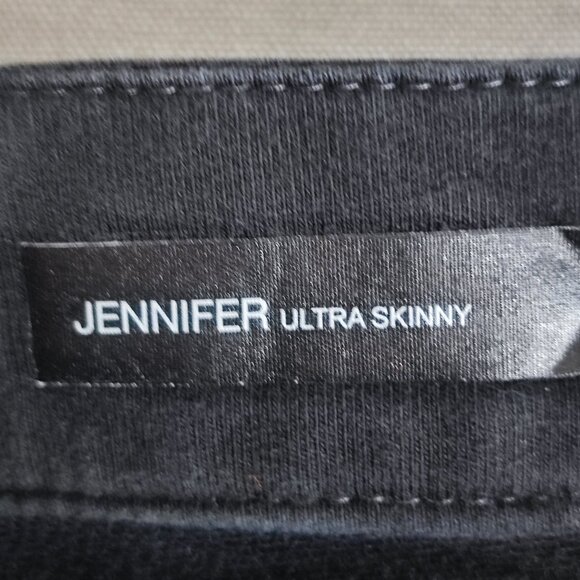 KUT from the Kloth jeans women's sz 8 black colour Jennifer Ultra Skinny stretch - Picture 8 of 15